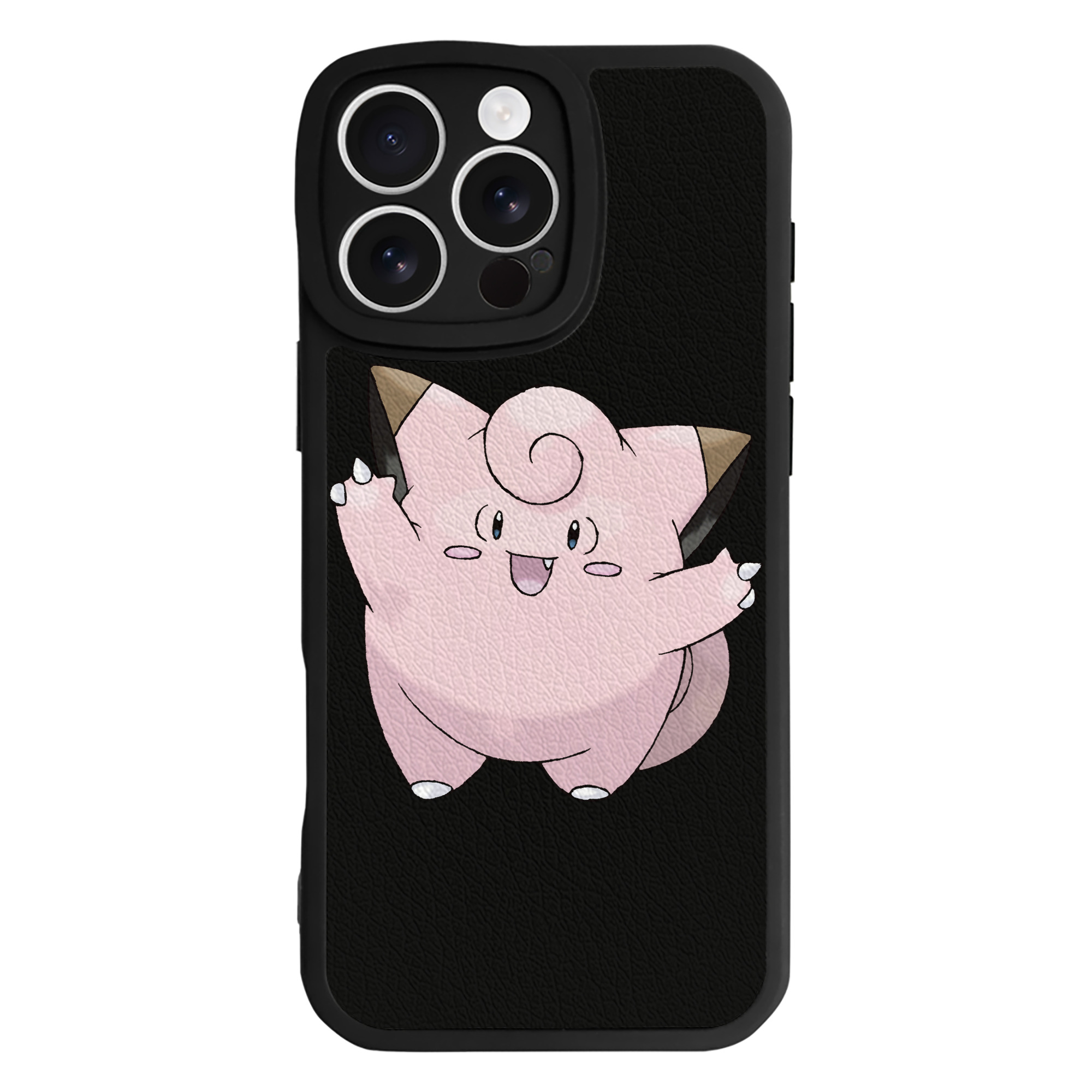 （画像用） ポケットモンスター Pokémon 【iPhone 16シリーズ対応】シリコンスマホケース（レザー調） 材質：シリコン